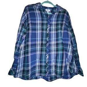 Women's Croft & Barrow® The Extra Soft Plaid Flannel Shirt